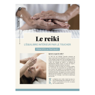 Le reiki: L'équilibre intérieur - dépliant