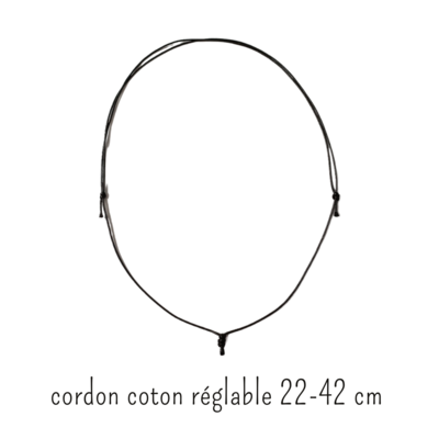Collier pentacle soleil - Oeil de Tigre - mat 8 mm