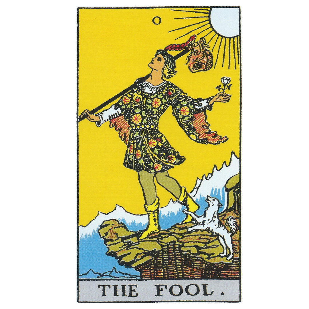 Poster plastifié - Tarot le Fou