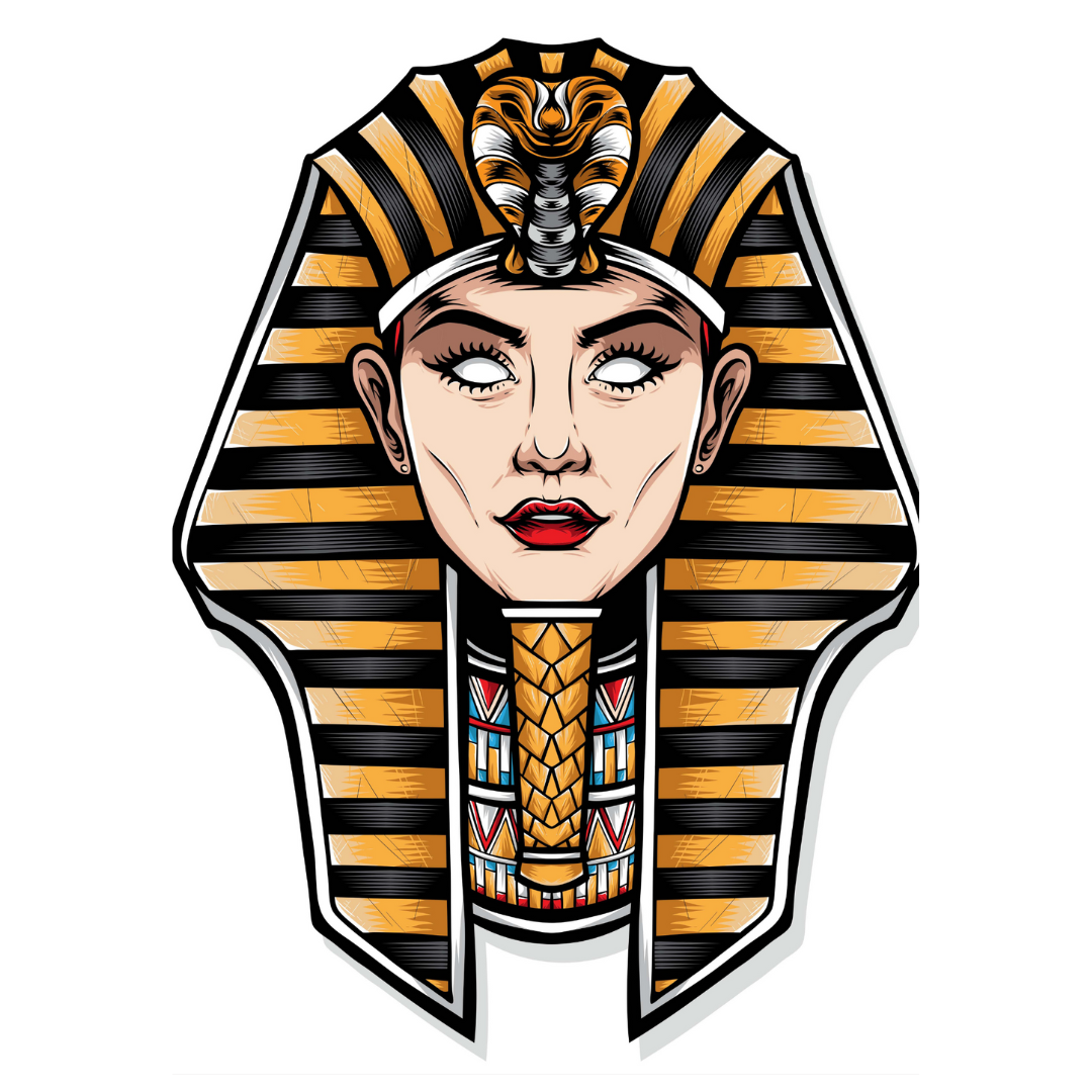 Poster plastifié - Pharaon féminin