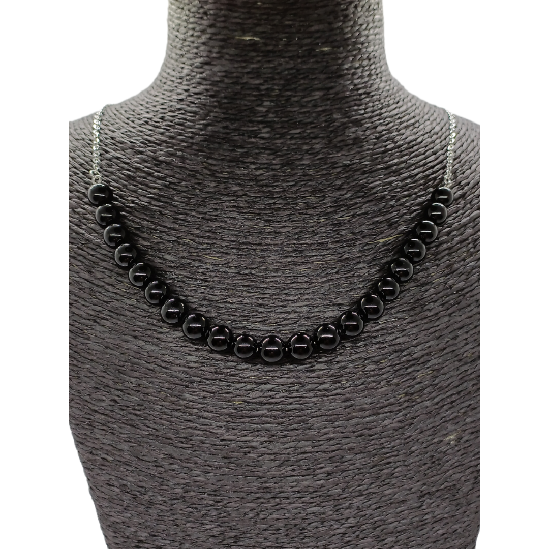Collier - Tourmaline - 8 mm