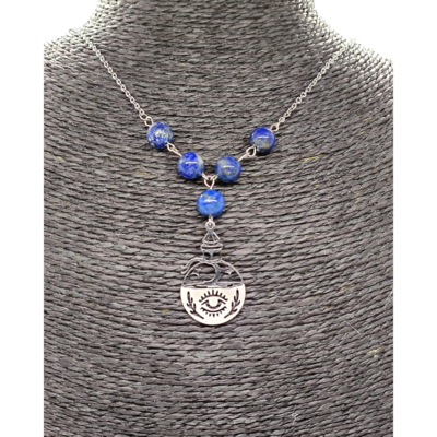 Collier - Potion magique - Lapis lazuli