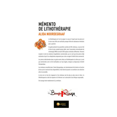 Mémento de lithothérapie