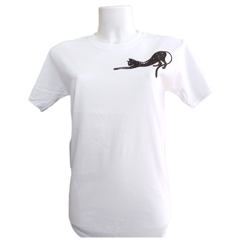 T-shirt unisexe - Chat galaxie
