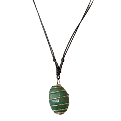 Collier cage à pierre
