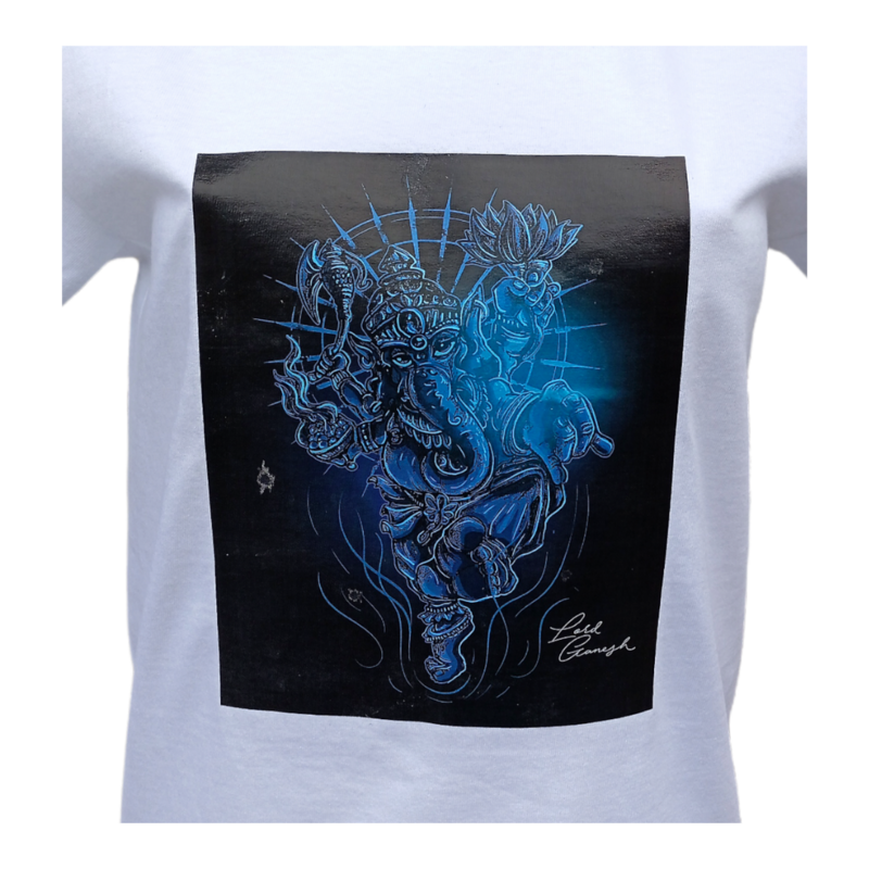 T-shirt unisexe - Ganesh danse bleu
