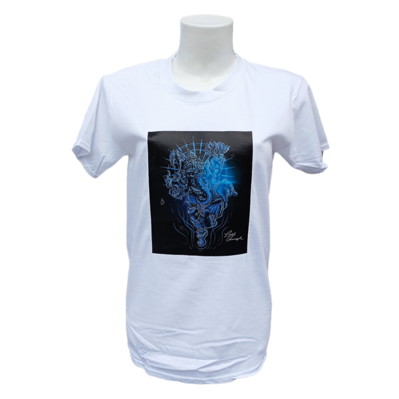 T-shirt unisexe - Ganesh danse bleu