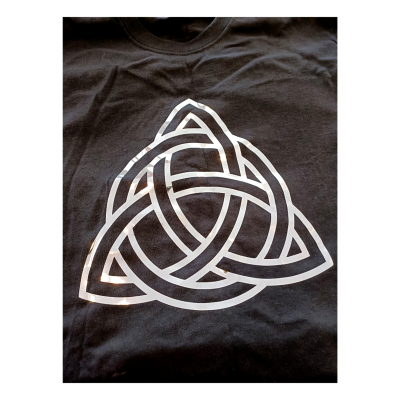 T-shirt unisexe - Triquettra argenté