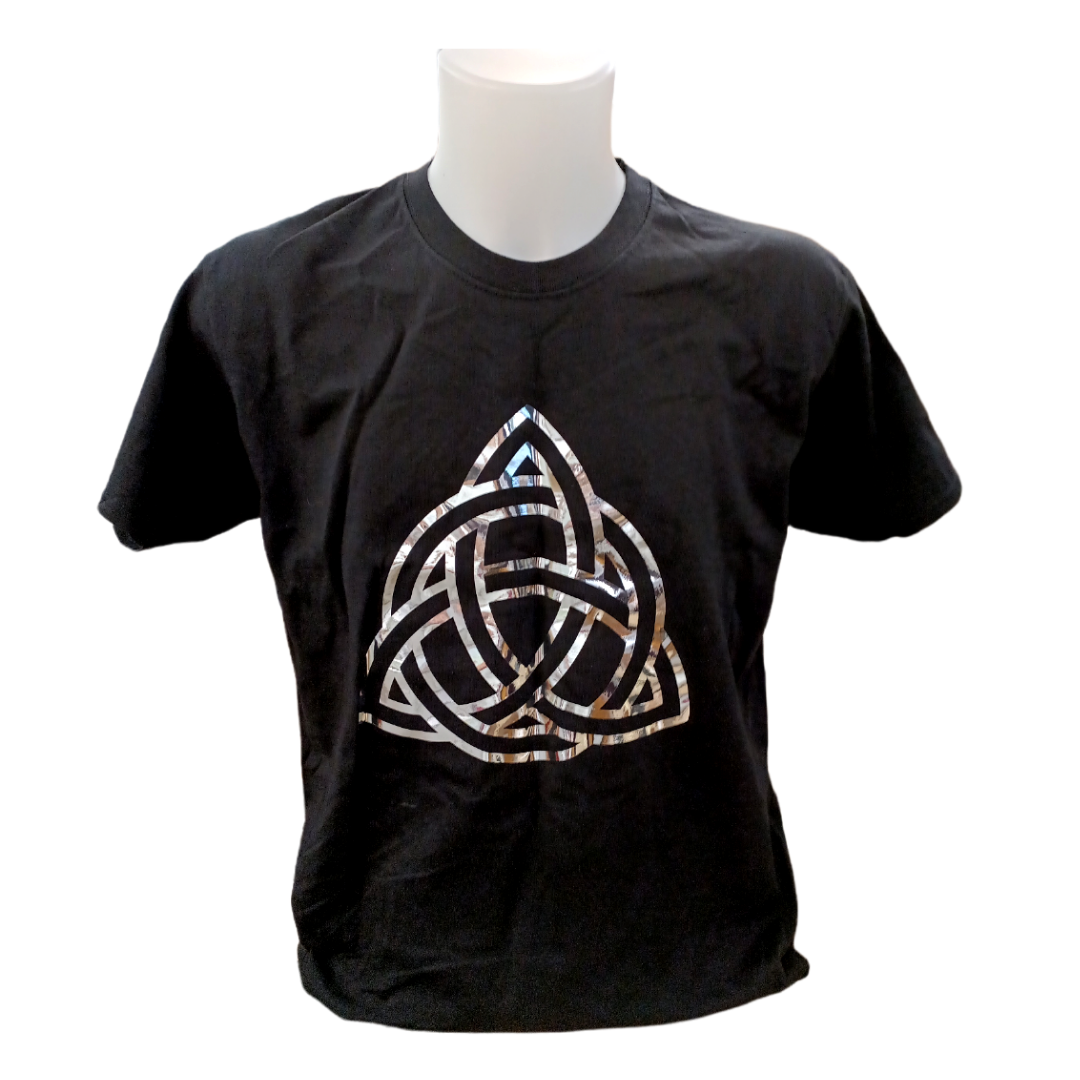 T-shirt unisexe - Triquettra argenté