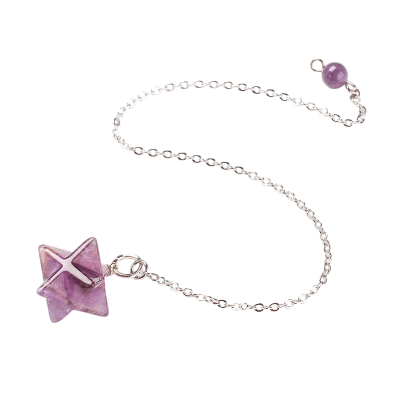 Mini Pendule Merkabah - Améthyste