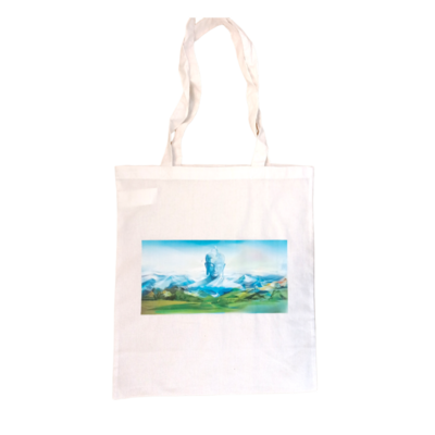 Sac - Paysage et statue de Bouddha