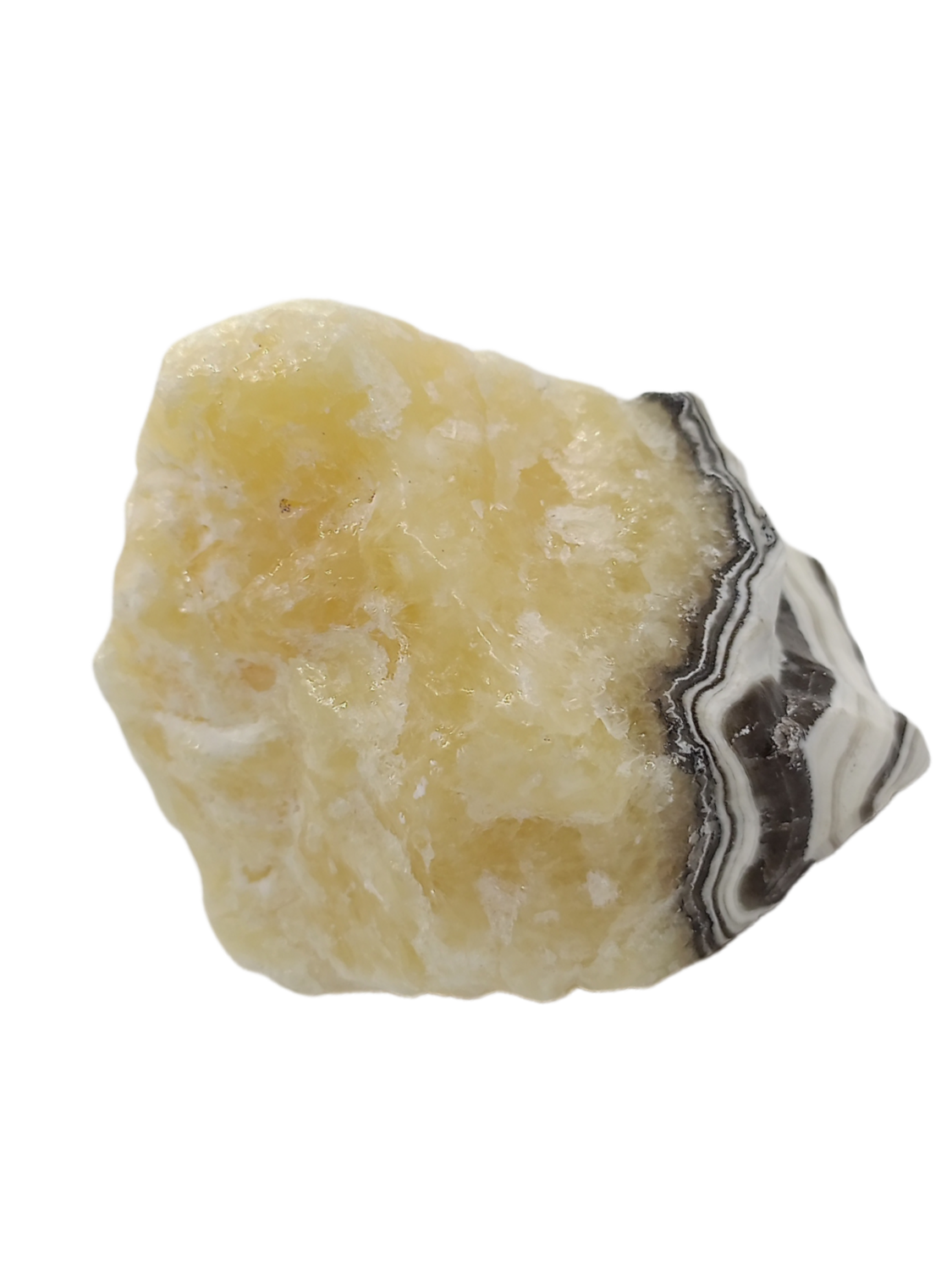 Calcite Zèbre brute - 334 gr