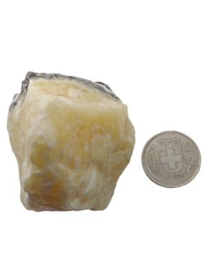 Calcite Zèbre brute - 334 gr
