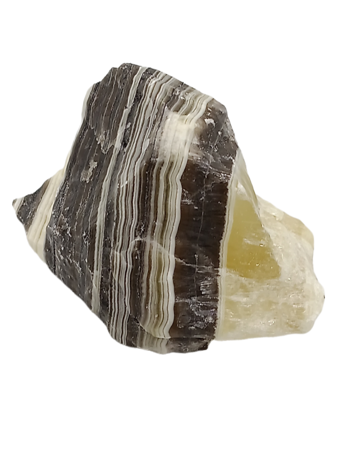 Calcite Zèbre brute - 326 gr