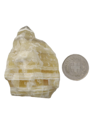 Calcite Zèbre brute - 214 gr