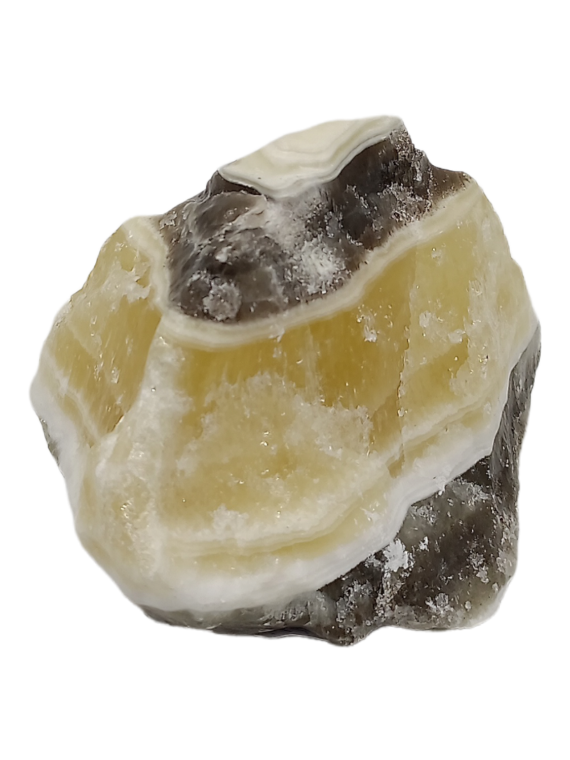 Calcite Zèbre brute - 348 gr