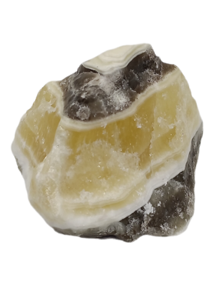 Calcite Zèbre brute - 348 gr