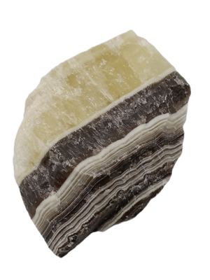 Calcite Zèbre brute - 110 gr