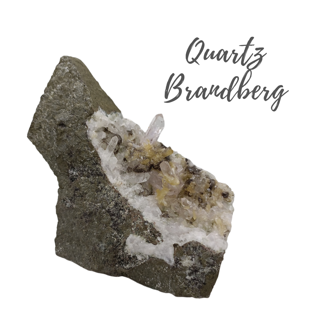 Quartz Brandberg brut - 610 gr