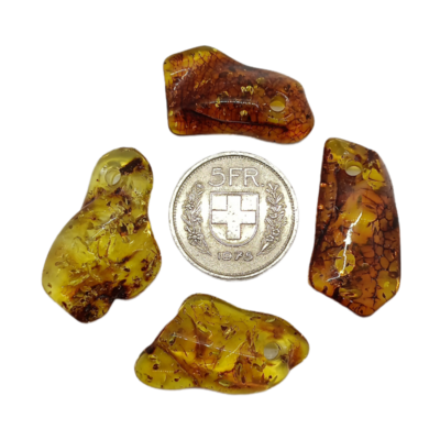Ambre - pendentif qualité A
