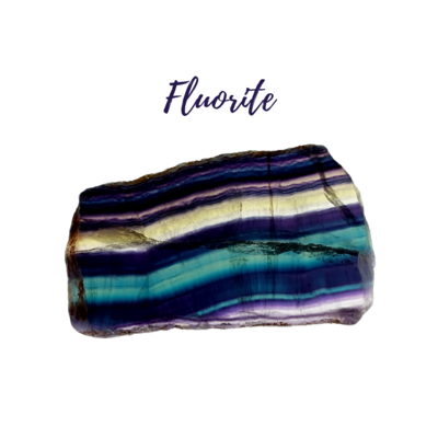 Plaque de Fluorite - 160 gr