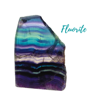 Plaque de Fluorite - 206 gr