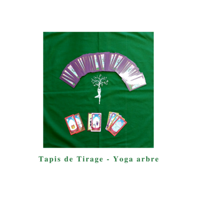 Tapis de Tirage - Yoga arbre