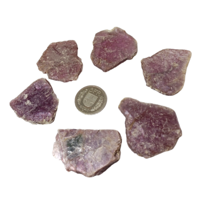Lépidolite en tranche