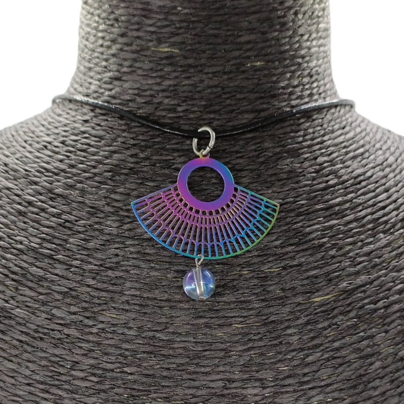 Collier - Aqua Aura - 8 mm