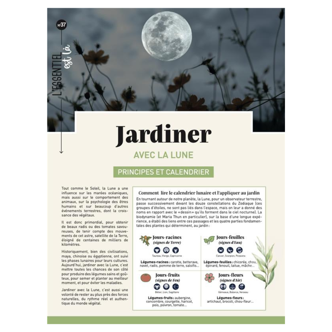 Jardiner avec la Lune