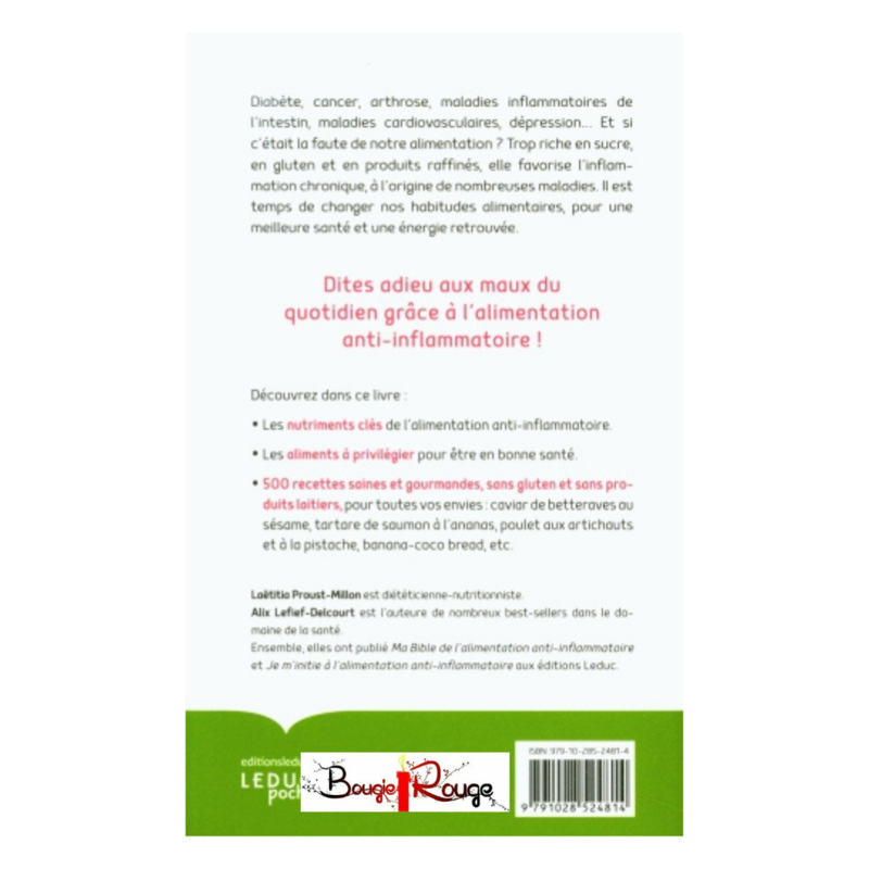 500 recettes anti-inflammatoires