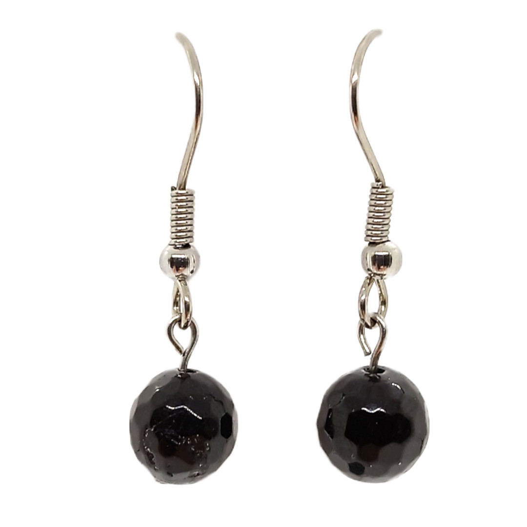 Boucles d&#39;oreilles - Tourmaline facettée