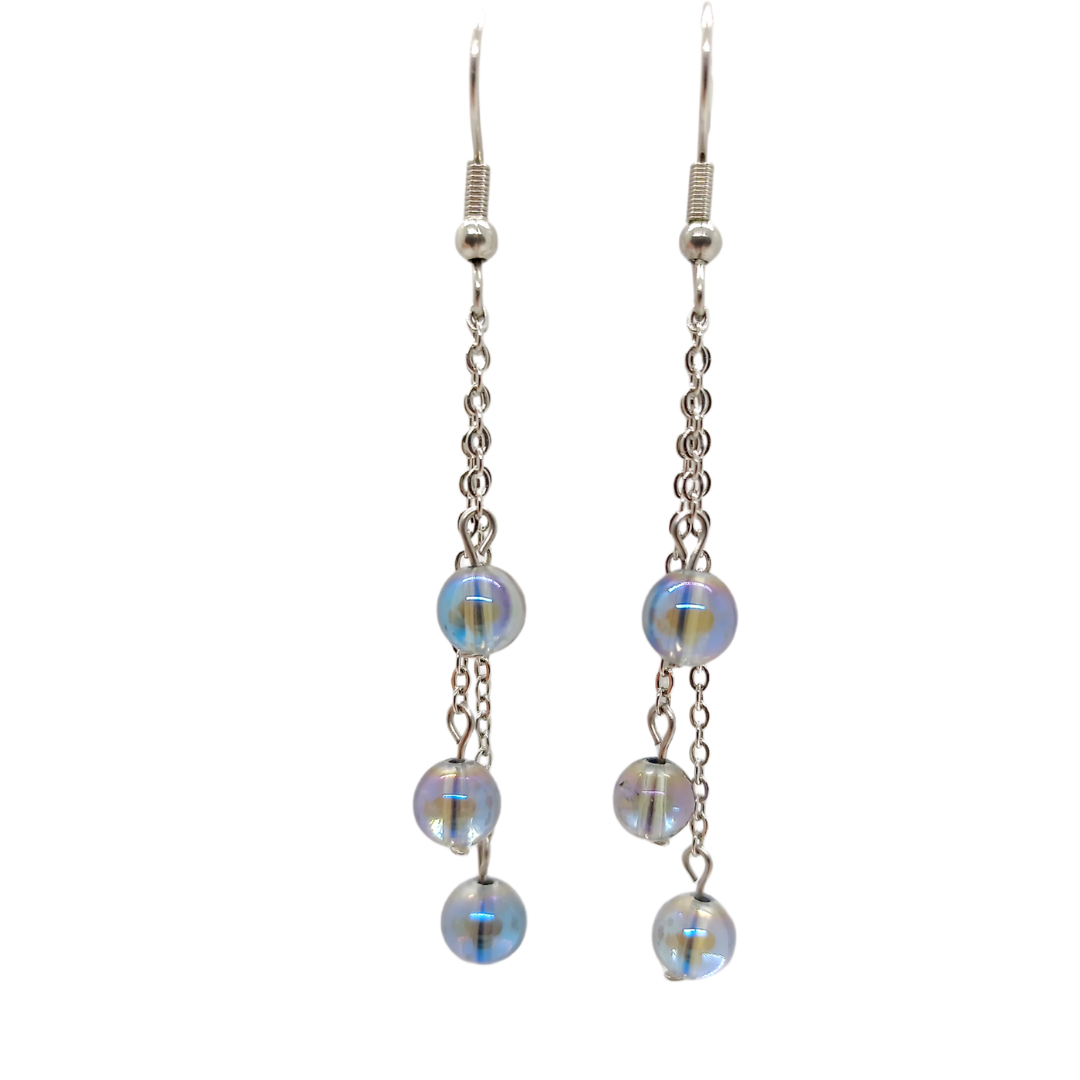 Boucles d&#39;oreilles - Aqua aura