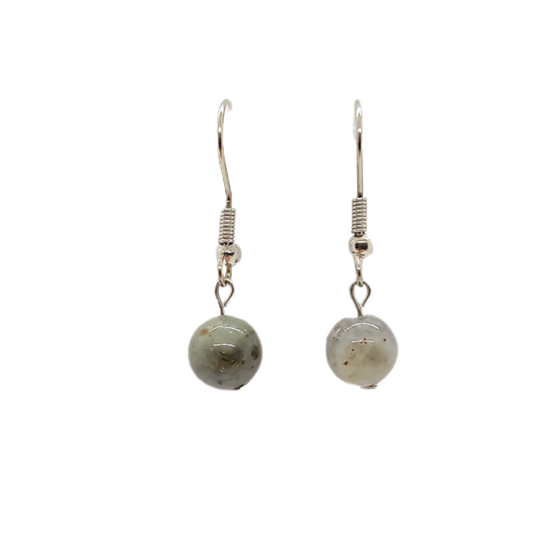 Boucles d&#39;oreilles - Labradorite