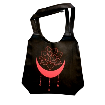 Sac - Croissant de lune et Fleur de lotus