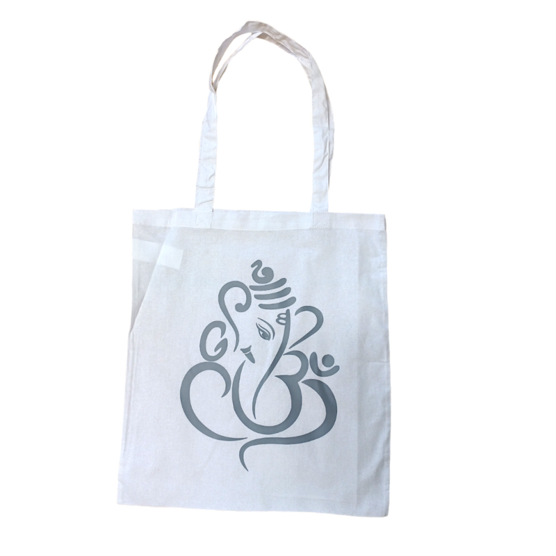 Sac - Éléphant et symbole Ôm stylisé