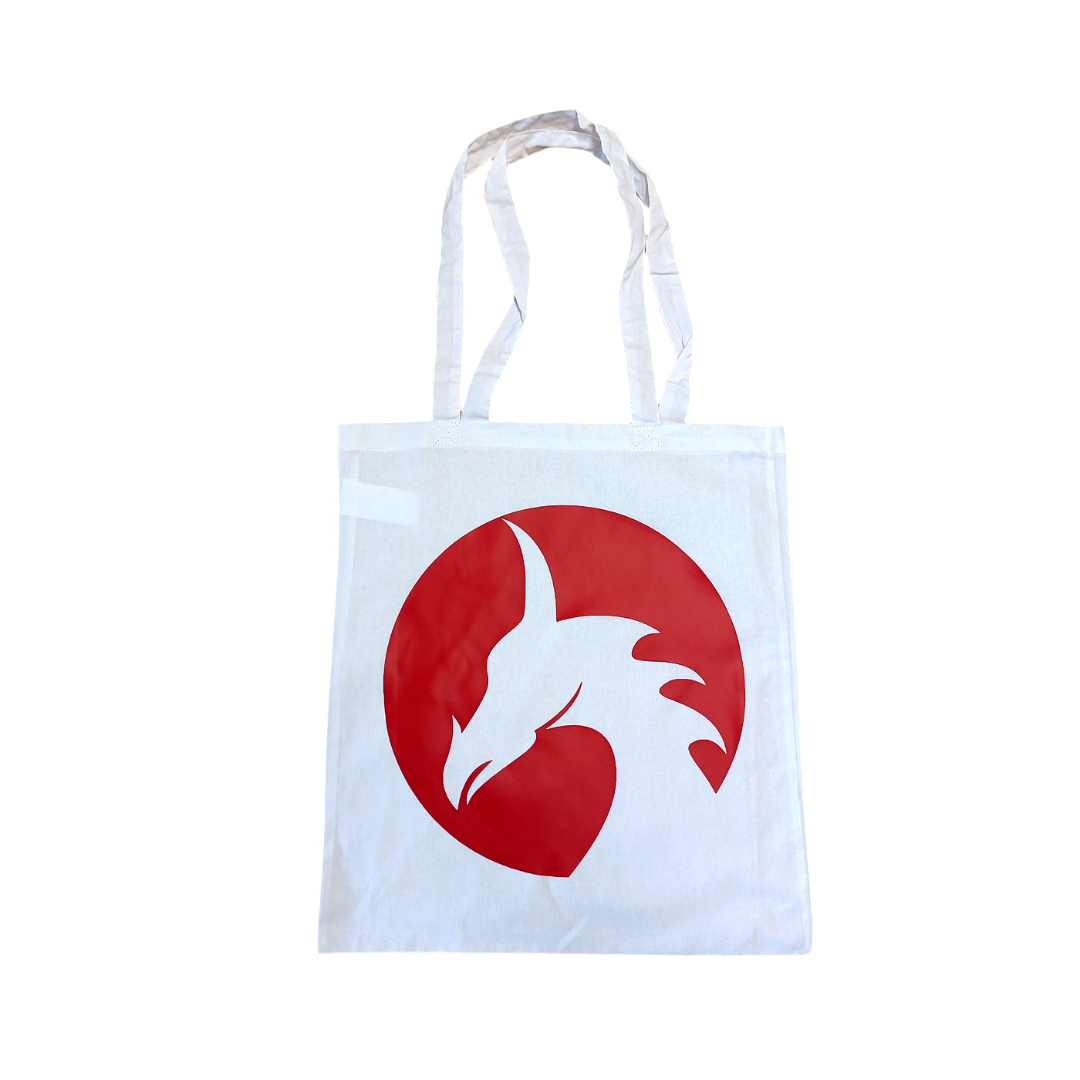 Sac - Tête de dragon, Couleur du motif: Rouge