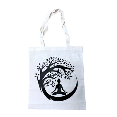 Sac - Bouddha méditant sous un arbre