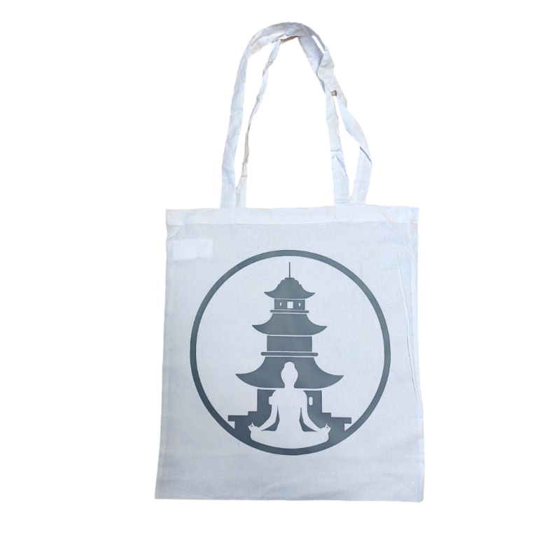 Sac - Bouddha devant temple