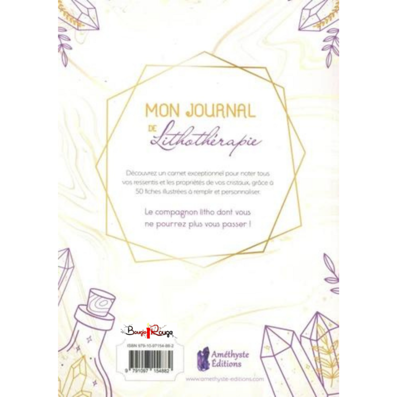 Mon journal de lithothérapie