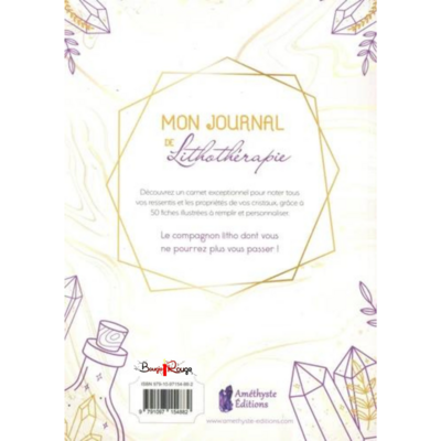 Mon journal de lithothérapie