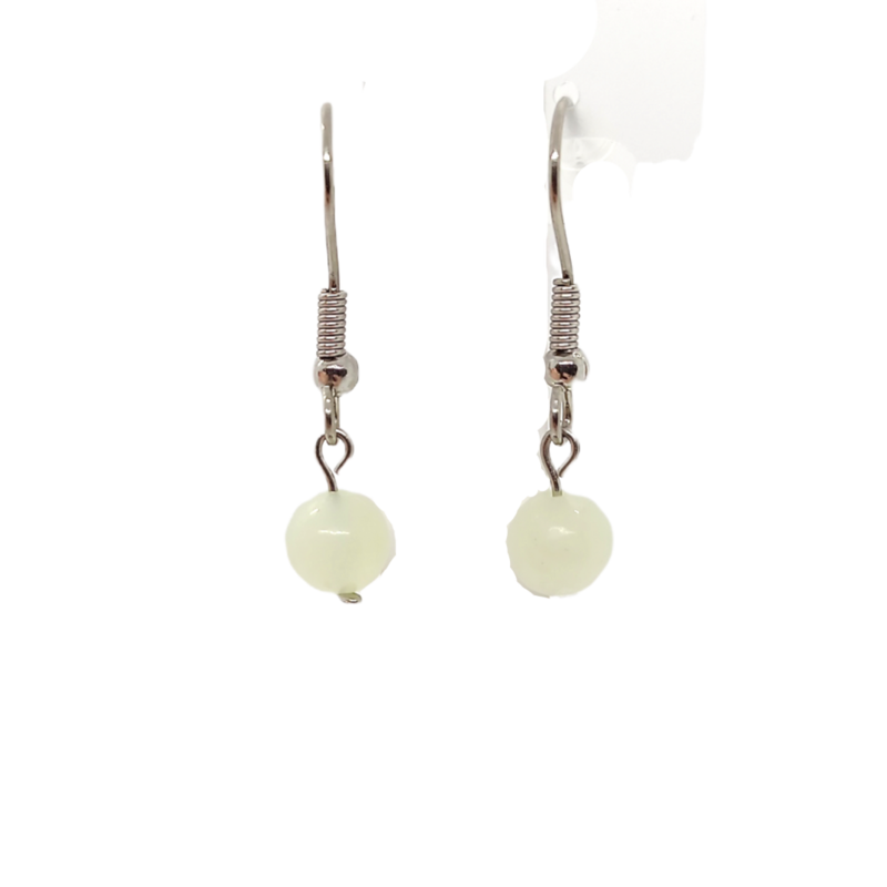 Boucles d&#39;oreilles - Jade de Chine