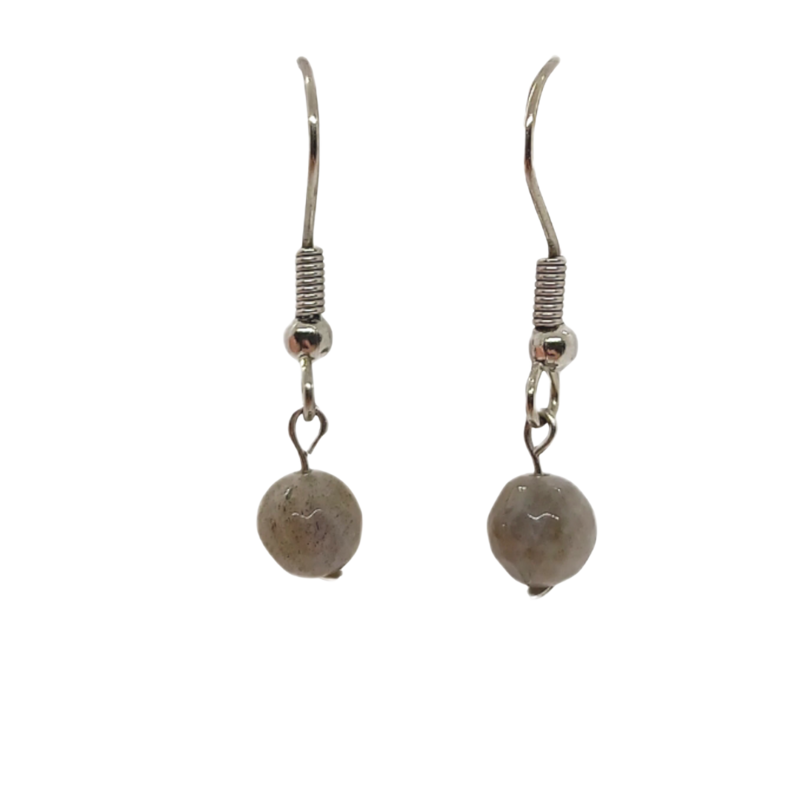 Boucles d&#39;oreilles - Labradorite
