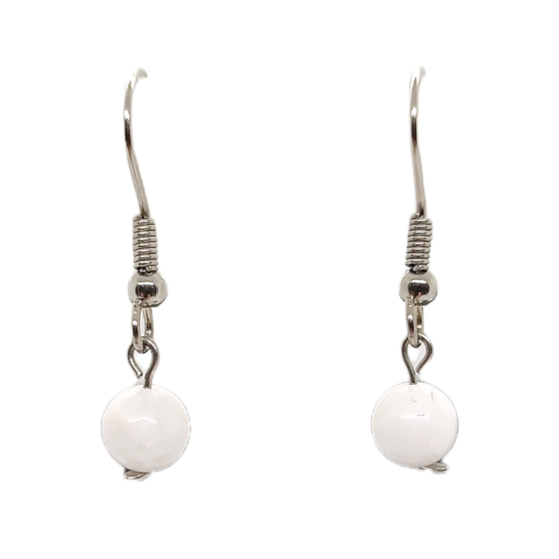 Boucles d&#39;oreilles - Sélénite
