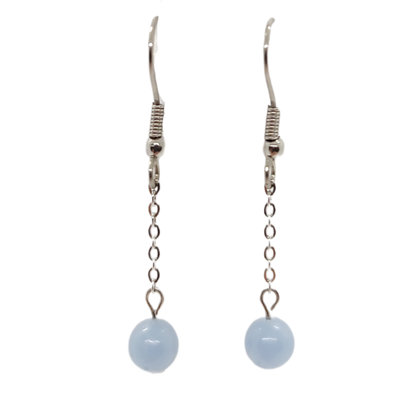Boucles d&#39;oreilles - Angélite