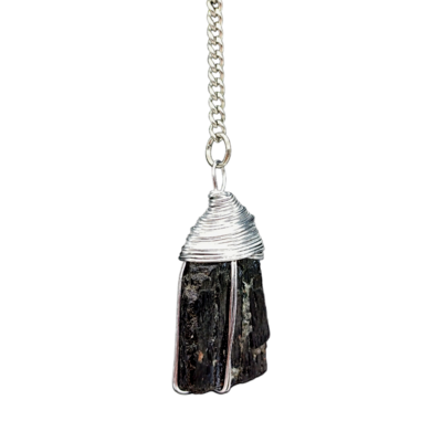 Pendule - Tourmaline noire brute