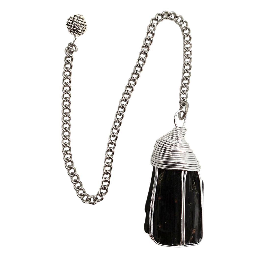 Pendule - Tourmaline noire brute