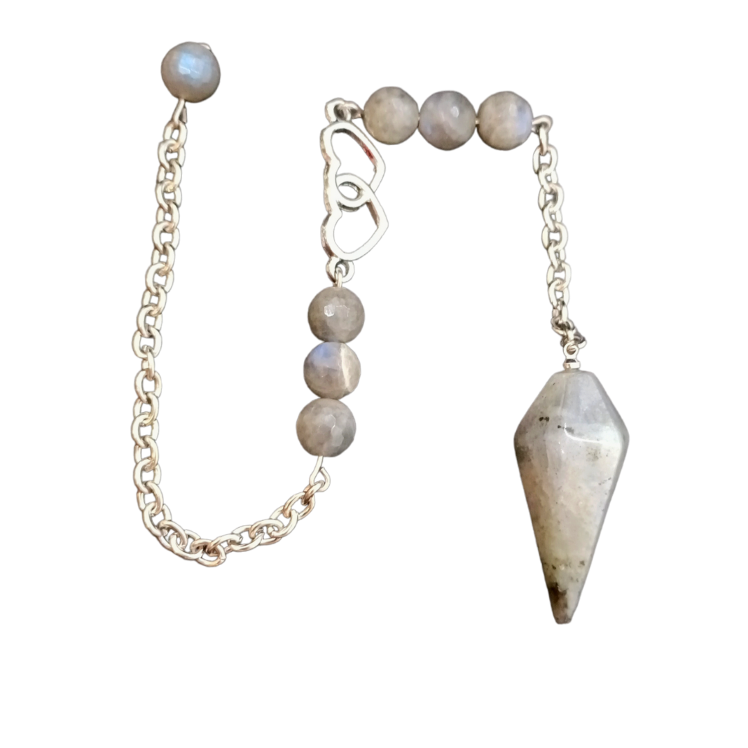 Pendule en pointe - Labradorite