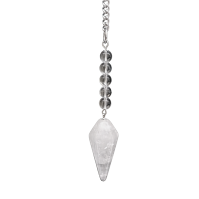 Pendule en pointe - Cristal de roche