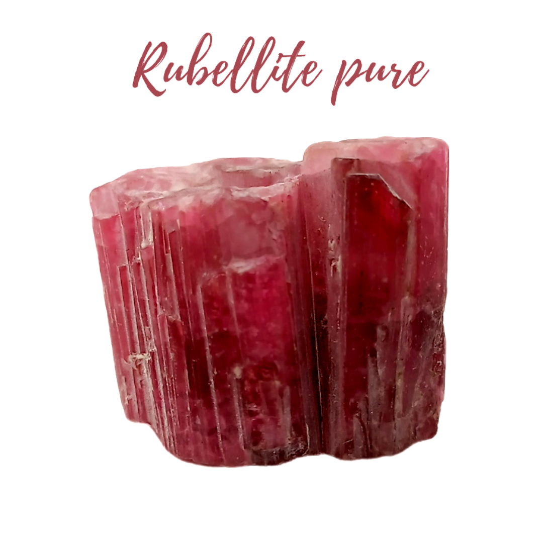 Tourmaline Rose brute de 1ère qualité - 20gr